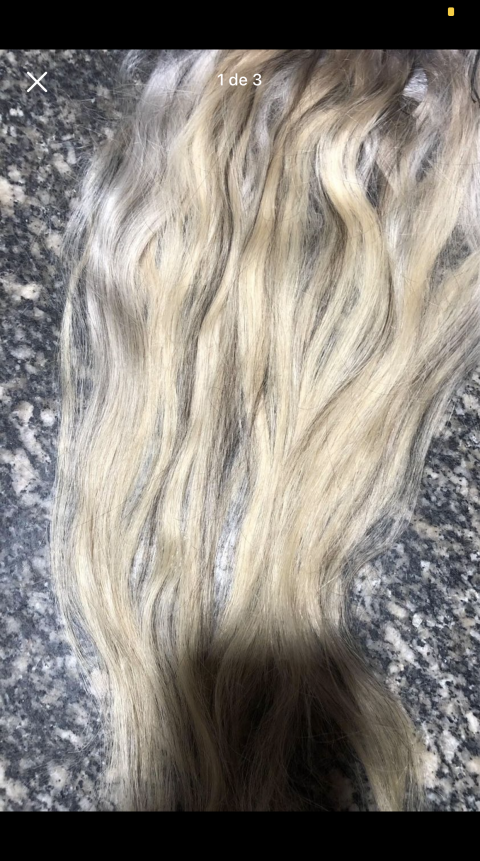 Vendo cabelo humano 70 cm